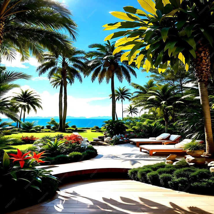 luxury-landscape-design-tropical-gardenbeautiful-view-tropical-landscape-ai-generated_994744-245